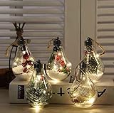 LED-Glühbirnen, Ornamente, Weihnachtsbaum, Party-Dekoration, Garten, Kugel, Fee, Kugel-Lampen, 5 Stück