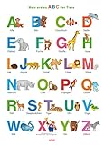 Fragenbär-Lernposter: Mein erstes ABC der Tiere (in der Schulbuch-Druckschrift) M 50 x 70 cm: Gerollt, matt folienbeschichtet, abwischbar (Lerne mehr mit Fragenbär)