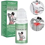 Wärme Roll-On, Schmerzgel bei Gelenk, Schmerzgel, Muskel Roll-On, Muskelentspannung Gel, Schmerzlinderndes gel roll on, bei Nackenschmerzen und Rückenschmerzen, hilft bei Muskelverspannung