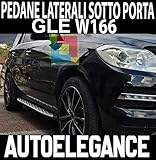 Generico Seitliche Trittbretter unter der Tür GLE W166 2015 in Top Q