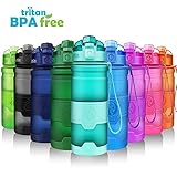 ZORRI Sport Wasserflasche-Trinkflasche Bpa Frei Sportflasche, Minzgrün, Gr.- 500ml-17