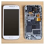 WSNDY LCD Display für Samsung Galaxy S4 Mini I9190 I9192 I9195 LCD Touch Screen Digitizer Assembly Frame LCD Display Touchscreen (Farbe: Dunkelblau mit Rahmen)