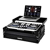 Reloop Beatmix 4 Case - extrem robuste Konstruktion, Laptop Ablagefläche, praktischer Tragegriff, schützende Schaumstoffpolsterung, schw
