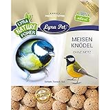 Lyra Pet® 200 x 90 g Meisenknödel ohne Netz HK Deutschland Vogelfutter Ganzjahresknödel Fettfutter Wildvögel Wildvog