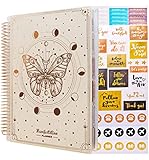 Law of Attraction Planner - Undated Deluxe Weekly & Monthly Life Planner to Achieve Your Goal. A 12 Month Journey to Increase Productivity, Passion & Happiness -Organizer & Gratitude Journal+Stick