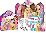 Disney Princess Mädchen Weihnachts-Adventskalender XMAS gefüllt mit Haaraccessoires, Clips, Schmuck Adventsk