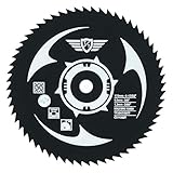 1 x Topstools CS11560T 115mm 60T 9.5mm Loch HSS Sägeblätter Kompatibel mit Worx WorxSaw XL Worx WX427 WX429 400W 700W