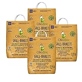 OlioBric Grill-Briketts aus Oliventrester 4X 3 kg I umweltfreundliche Oliven-Briketts - ohne giftige Zusatzstoffe I sauberes Grillen mit wenig Asche & Rauch - kaum Funkenflug I Grill-Kohle 12 kg