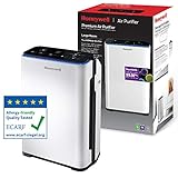 Honeywell Premium Luftreiniger (True HEPA, Allergie, Luftqualitätssensor, CADR 204m3/h, 4-stufige Filtration) HPA710WE