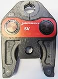 ROTHENBERGER Pressbacke Standard Auswahl V SV 12 15 18 22 28 35 Romax Presszang