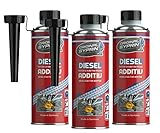 SYPRIN Original Diesel Additiv - Kraftstoffzusatz für Dieselmotoren Dieselsysteme I Dieseladditiv Kraftstoffadditiv Injektoren Injektor - 3X 250