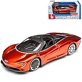 NEW McLaren Speedtail Coupe Orange Ab 2019 1/43 Bburago M