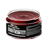 Epoxidharz Epoxy Pigment Farbpaste OXID ROT RED ca. RAL 3009 Profi Hochpigmentierte Paste für Epoxidharz Epoxy Resin Polyurethan Kunstharz Resin Art (30 Gramm)