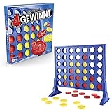 Hasbro A5640594 4 gewinnt, Strategiespiel für 2 Spieler, 4 gewinnt Rasterwand, 4 in einer Reihe, Spiel für Kinder ab 6 Jahren, 2020er E