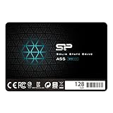 Silicon Power SSD 128GB 3D NAND A55 SLC Cache Performance Boost 2,5 Zoll SATA III 7mm (0,28') Interne SSD
