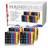 20x Hainberger XXL Patronen kompatibel zu Canon PGI-520 XL + CLI-521 für Pixma Pixma iP3600 iP4600 iP4700 MP540 MP550 MP560 MP620 MP630 MP640 MP980 MP990 MX860 MX870