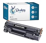 DONKEY PC Kompatible Tonerkartusche für hp laserjet p1102 toner, P1102w, M1132 MFP, Pro M1212 MFP, Pro M1210, Pro M1217nfw, Pro M1212nf MFP. 1.600 Druck