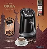 Arzum Okka MINIO Türkischer Kaffee Machine mit Mokkatassen und Kaffee AKTIONSPAKET