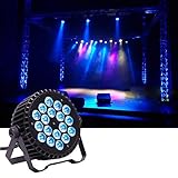 U`King LED Par Lichter mit 18LED x 10W Beleuchtung RGBW Lichteffekt von DMX 512 Mächtig Bühnenbeleuchtung für DJ Disco Club Party