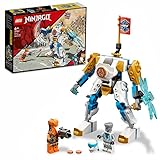 LEGO 71761 NINJAGO Zanes Power-Up-Mech EVO, Spielzeug ab 6 Jahren mit Ninja-Actionfigur und Schlang