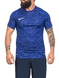 Nike Herren Kurzarm T-Shirt Der Linie Cristiano Ronaldo Flash CR7 SS TOP, Blau, S, 777544-455