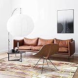 MMHJS Nordische Retro-Abstrakte Kunstteppiche, Wohn- Und Schlafzimmertrends, Alte Fußmatten, Stilvolle Teppiche Für Hotelcafés 160x230