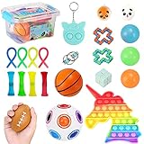 AceLife Squeeze Toy Sensory Fidget Toys, 23Pcs Sensorische Fidget Spielzeug Set lindert Stress und Pop Zappel für Kinder und Erw
