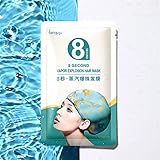 zhushuGG Haarmaske, Tik Tok Keratin Haarkur Haarkuren für Geschädigtes Sehr Trockenes gefärbte Haarpflege & Haarglättung Haar Heizung Dampf-Haarhut Haarpflege Haarmaske (1 PC)