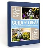 BOOK 4 IDEAS modern | Engel Begleiter für jeden Tag, Notizbuch, Bullet Journal mit Kreativitätstechniken und Bildern, DIN A5