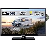 Gelhard GTV2442 LED Fernseher 24 Zoll DVB/S/S2/T2/C, DVD, USB, 12V 230 V