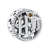 Annmors passen Ikonen Honig Charme-Anhänger 925 Sterling Silber Charm Bead für Chamilia und europäische Armbänder und Halsk