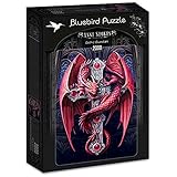 Bluebird Puzzle - Gothic Guardian Anne Stokes - 2000 Teile Bootswerft (70439) Gotischer W
