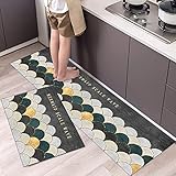 Küchenmatte rutschfeste Badezimmer-Türmatte, weiche Schlafzimmer-Bodenmatte, Wohnzimmer-Teppich-Türmatte, Küchenteppich NO.16 40X120