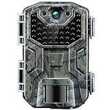 Wildkamera 20MP 1080P Full HD Leichtes Glühen Infrarot Nachtsicht Bewegungsmelder und Upgrade Wasserdichtes Design für Jagd, Überwachung von Eigentum und T