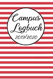 Campus Logbuch 2019/2020: Campustimer 2019 2020 | Studienplaner A5, Semesterkalender für Uni S