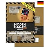 Hidden Games Tatort - Königsmord (Deutsche Edition) - Schwierigkeit: Anfänger - Krimispiel, Escape Room Spiel für Einsteiger - Nicht jugendfrei - ab 16 J