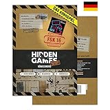 Hidden Games Tatort - Königsmord (Deutsche Edition) - Schwierigkeit: Anfänger - Krimispiel, Escape Room Spiel für Einsteiger - Nicht jugendfrei - ab 16 J