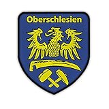 Copytec Patch/Aufnäher -Oberschlesien Schlesien Schlesier Adler Wappen Abzeichen Patch Polen #14478