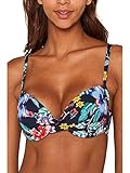 ESPRIT Damen Jasmine Beach n.Push up mf Bikinioberteil, Blau (Ink 415), 80A(Herstellergröße: 40 A)