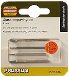 Proxxon 28920 Glasbearbeitungs-Set, 4 teiliger S