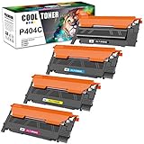 Cool Toner Kompatibel CLT-P404C CLT-404S Tonerkartusche als Ersatz für Toner Samsung C480W Xpress SL C480FW C430W C480 C430 C480FN CLT-K404S CLT-Y404S CLT-C404S CLT-M404S C48X C43X Series (4er-Pack)