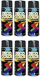 Fahrzeugteile Hoffmann 6er Sparpack DC Lackspray glänzend 400ml nach RAL freie Farbauswahl (6 Dosen in anthrazit Glanz RAL 7016)