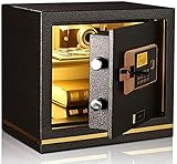 CXSMKP Tresor-Safe Box für Geld Safe Box Digitalsicherheit Safe für Home Hotel Pistole M