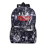 Amerikanisches Drama um Stra-n-Ge Thi-NGS Rucksack Outdoor Freizeit Rucksack Schüler Schultasche billige Link 4-Blitzgraues Muster 17_Einheitsgröß