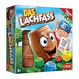 Trefl, Das Lachfass, Familienspiel, Würfelspiel, Kartenspiel, Gesellschaftsspiel für Erwachsene und Kinder ab 5 Jahren, Das L