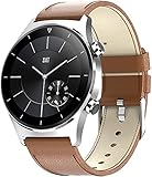 BZYZ Smartwatch, Fitnesstracker mit Blutsauerstoff, Blutdruck, Pulsmesser, IP68 wasserdichte Smartwatch Fitnessuhr geeignet für Männer und Frauen(D)