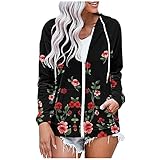 XTBFOOJ pullover frottee kapuzenpullover sweatshirt jacken damen strand mantel sweater top coat t shirt langarmshirt 140 sweatshirt weiß bluse blau hoodie strickjacke damen oberteile schw
