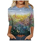 Damen schulterfrei Langarmshirt lose rückenfrei t-Shirts Oversize Tops Oberteile Halloween Sweatshirt Wellenpunkt Druck Longshirt Bluse Tops Oversize leinenbluse Longshirt(#0111+50-A21, S)