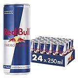 Red Bull Energy Drink Dosen Getränke 24er Palette, EINWEG (24 x 250 ml)