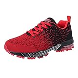 AICARE Damen Herren Sneaker Laufschuhe Air Sportschuhe Laufschuhe mit Luftpolster Turnschuhe Running Fitness Sneaker Outdoors Straßenlaufschuhe Sports - Viele Farben,46 EU,9 3 R